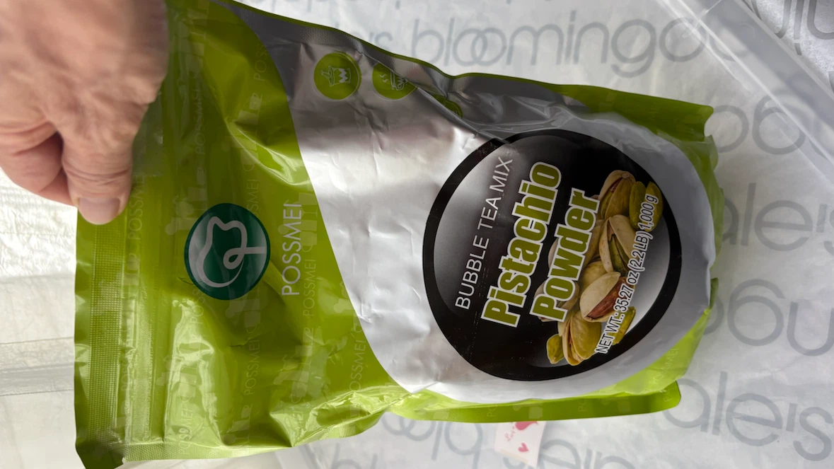 POSSMEI Bubble Tea Mix Pistachio Powder 1000g
