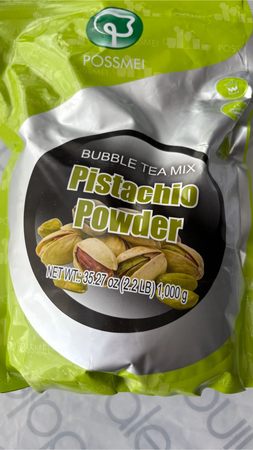 POSSMEI Bubble Tea Mix Pistachio Powder 1000g - photo 3
