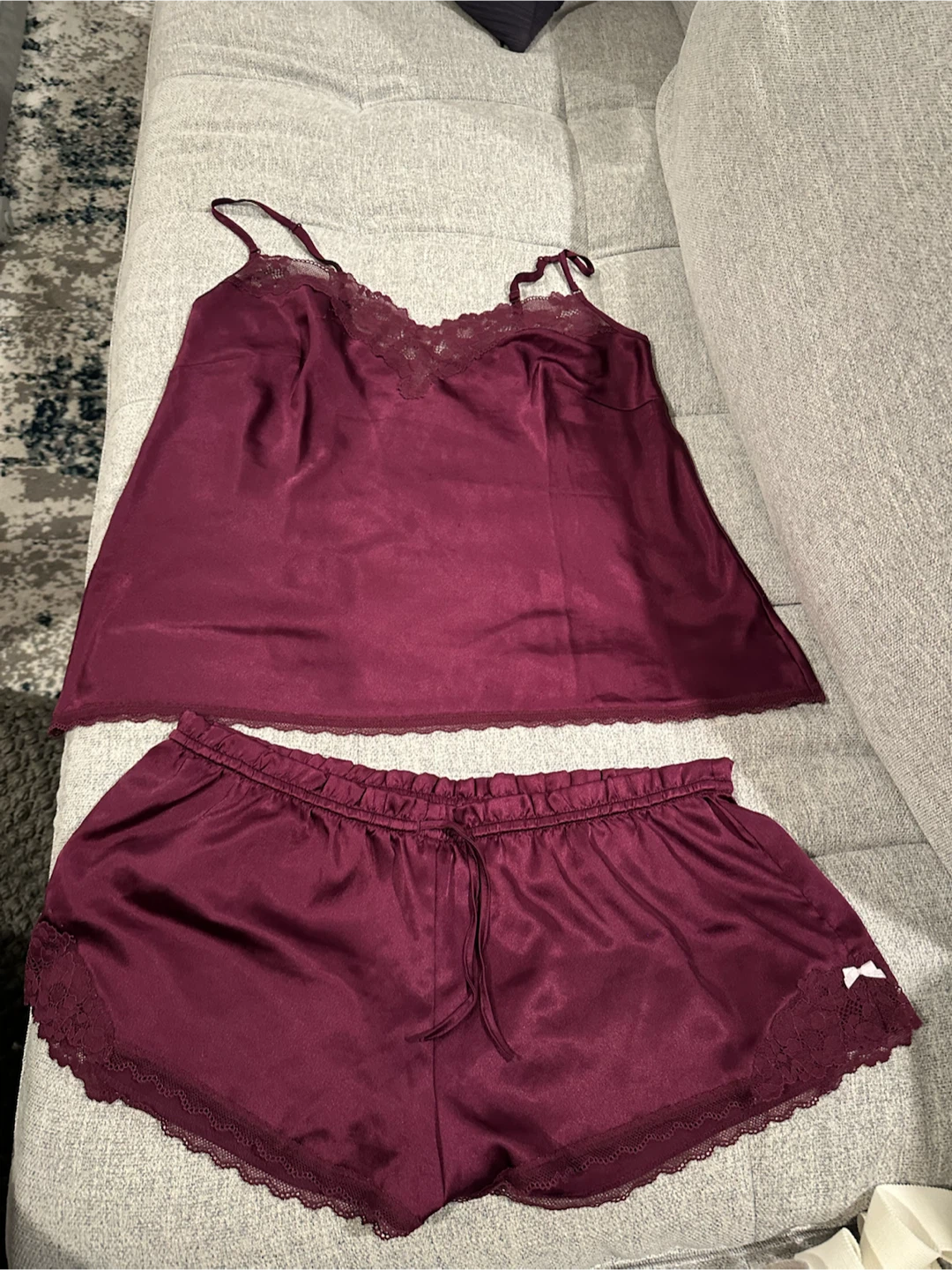 Victoria's Secret Pajama Set - Burgundy M/M