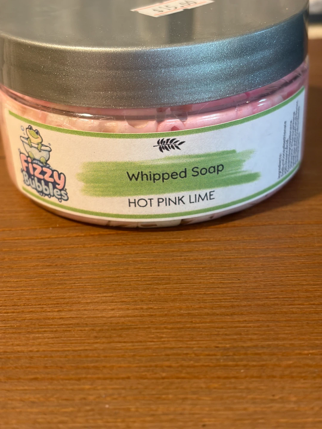 Fizzy Bubbles Whipped Soap - Hot Pink Lime