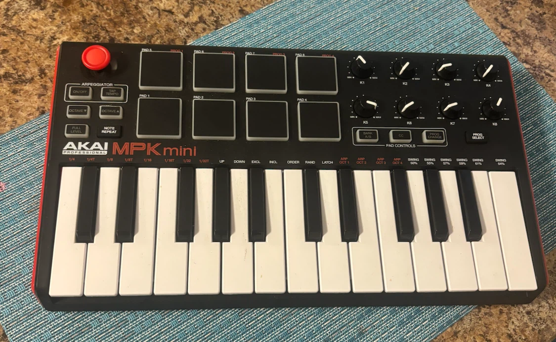 Akai MPK Mini MK2 MIDI Keyboard Controller