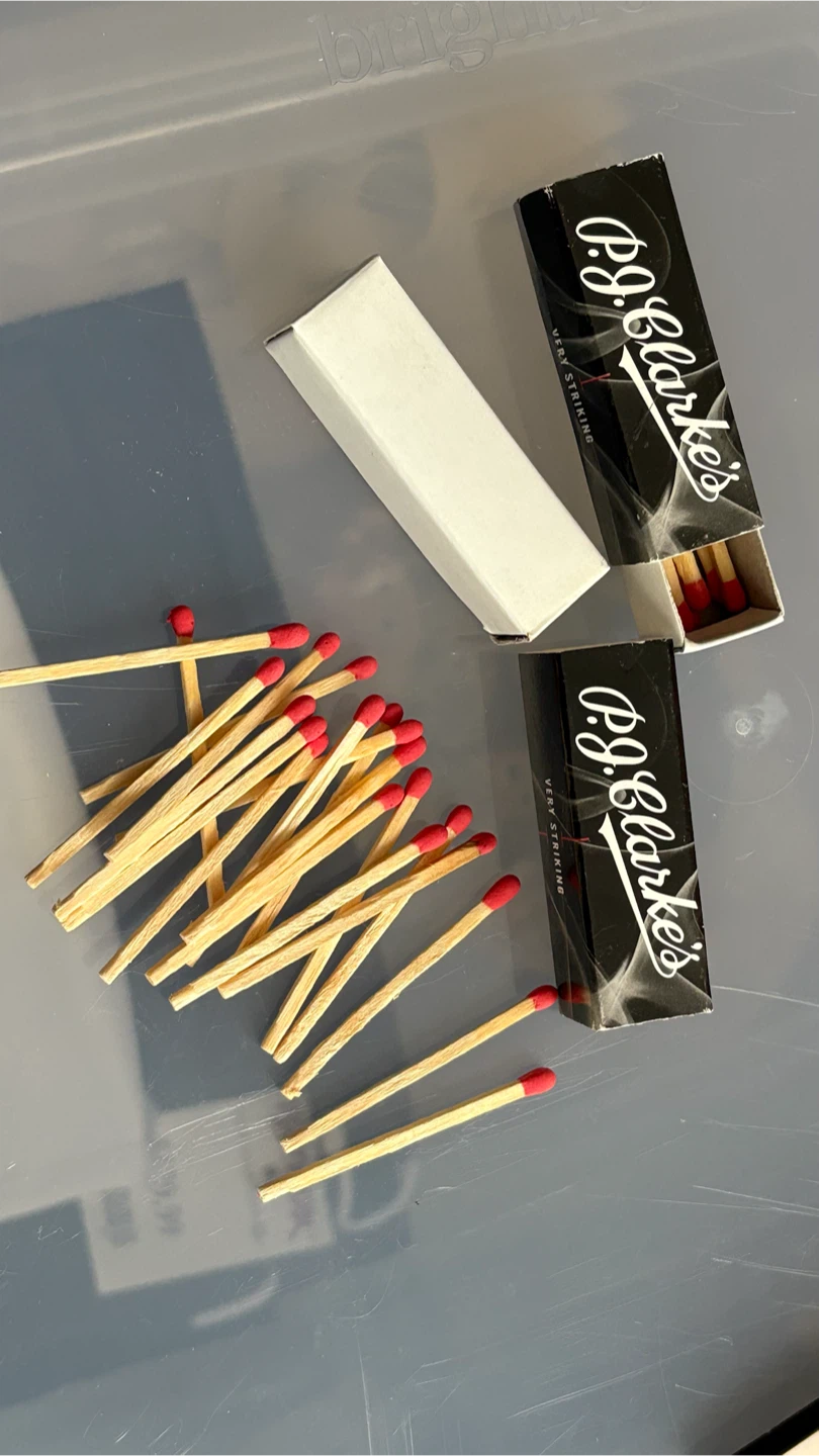 P.G. Clarke's Very Striking Matches (2 Boxes)