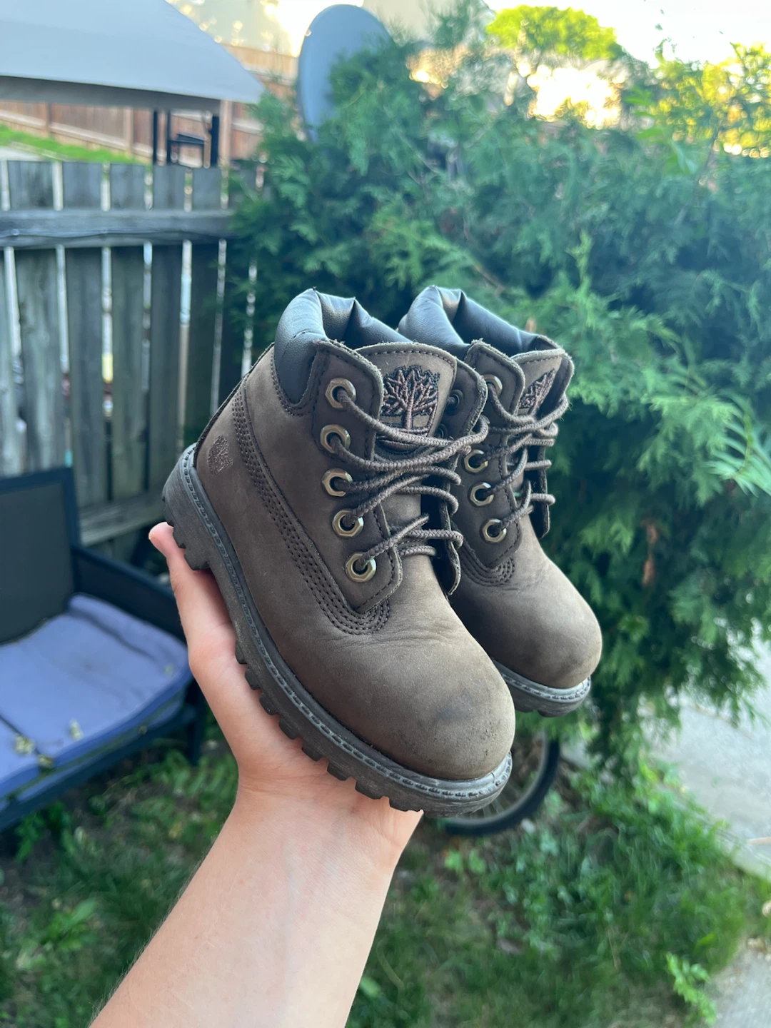 Size 8c timberlands