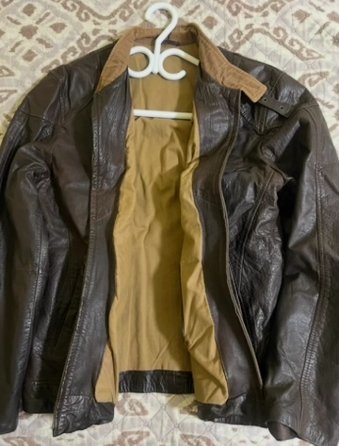 Real leather jacket
