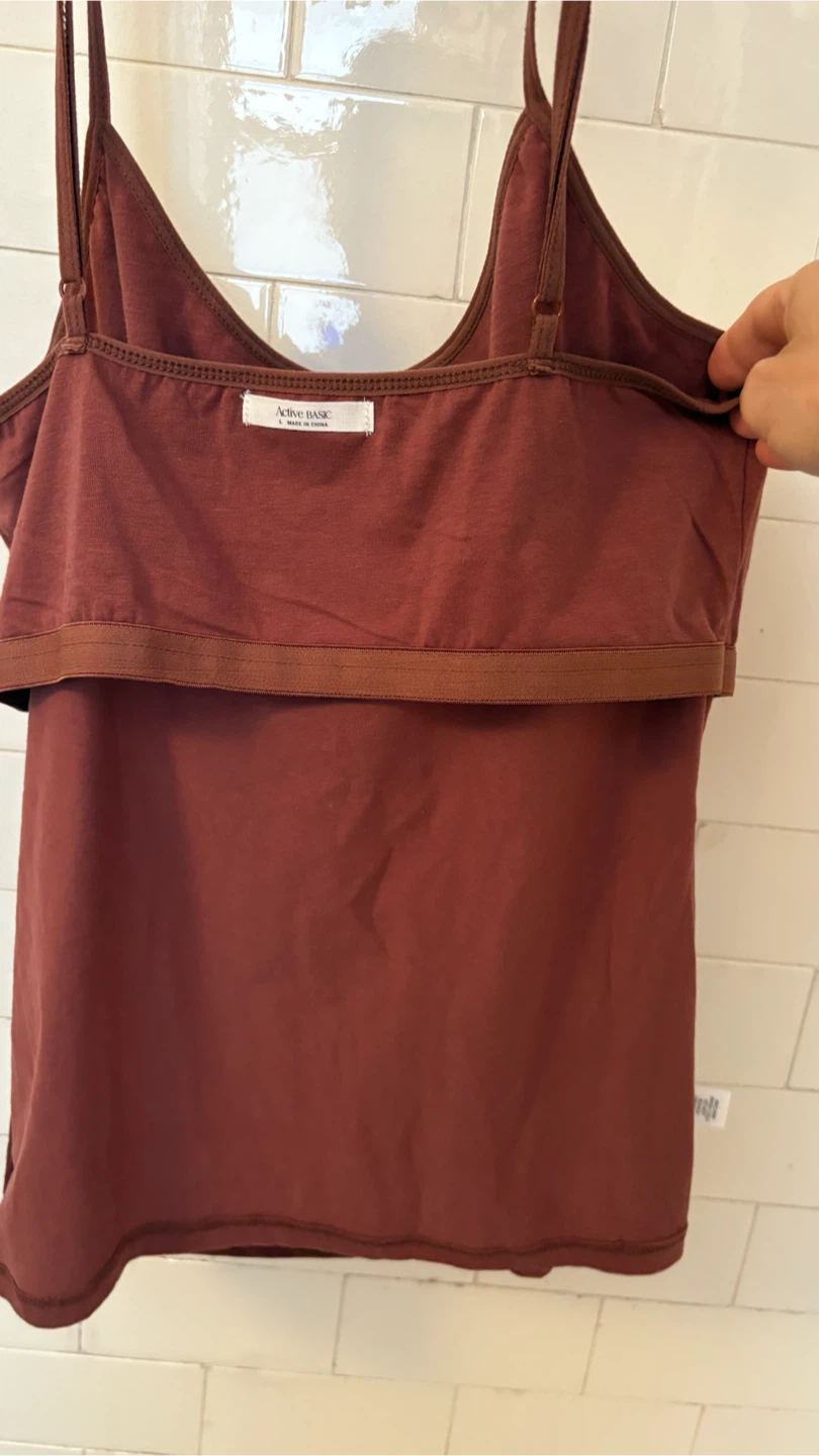 Active Basic Women's Camisole - Red - Size L