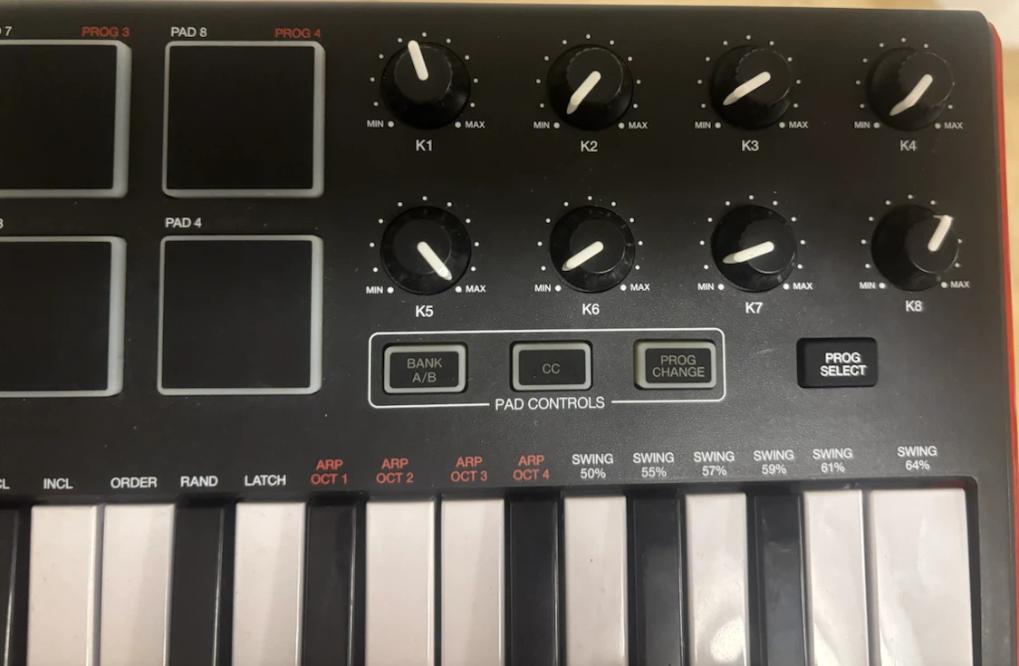 Akai MPK Mini MK2 MIDI Keyboard Controller - photo 3