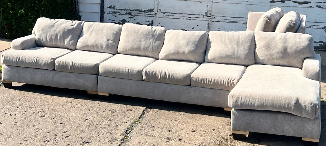 Beige Modular Sectional – Clean - photo 4