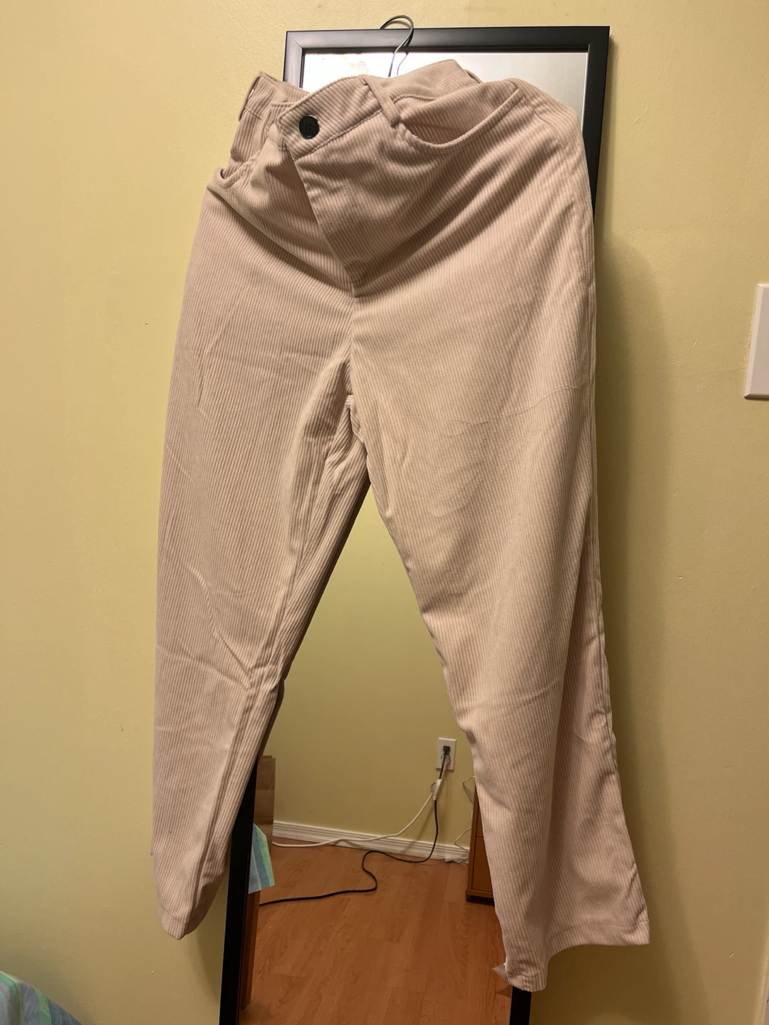Dazy Corduroy Pants Beige - photo 4