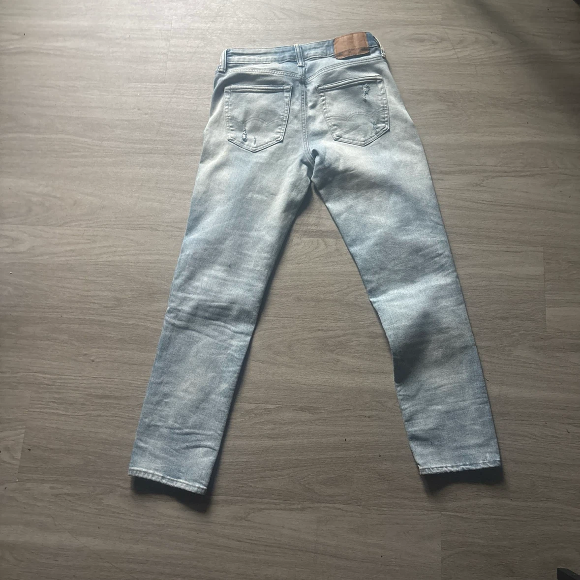 American Eagle Men's Light Wash Distressed Jeans - photo 3