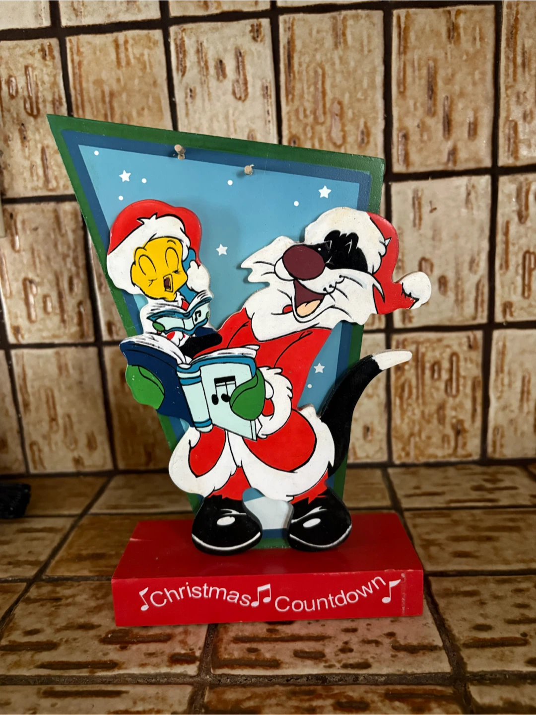Looney Tunes Wooden Christmas Countdown Calendar - photo 3