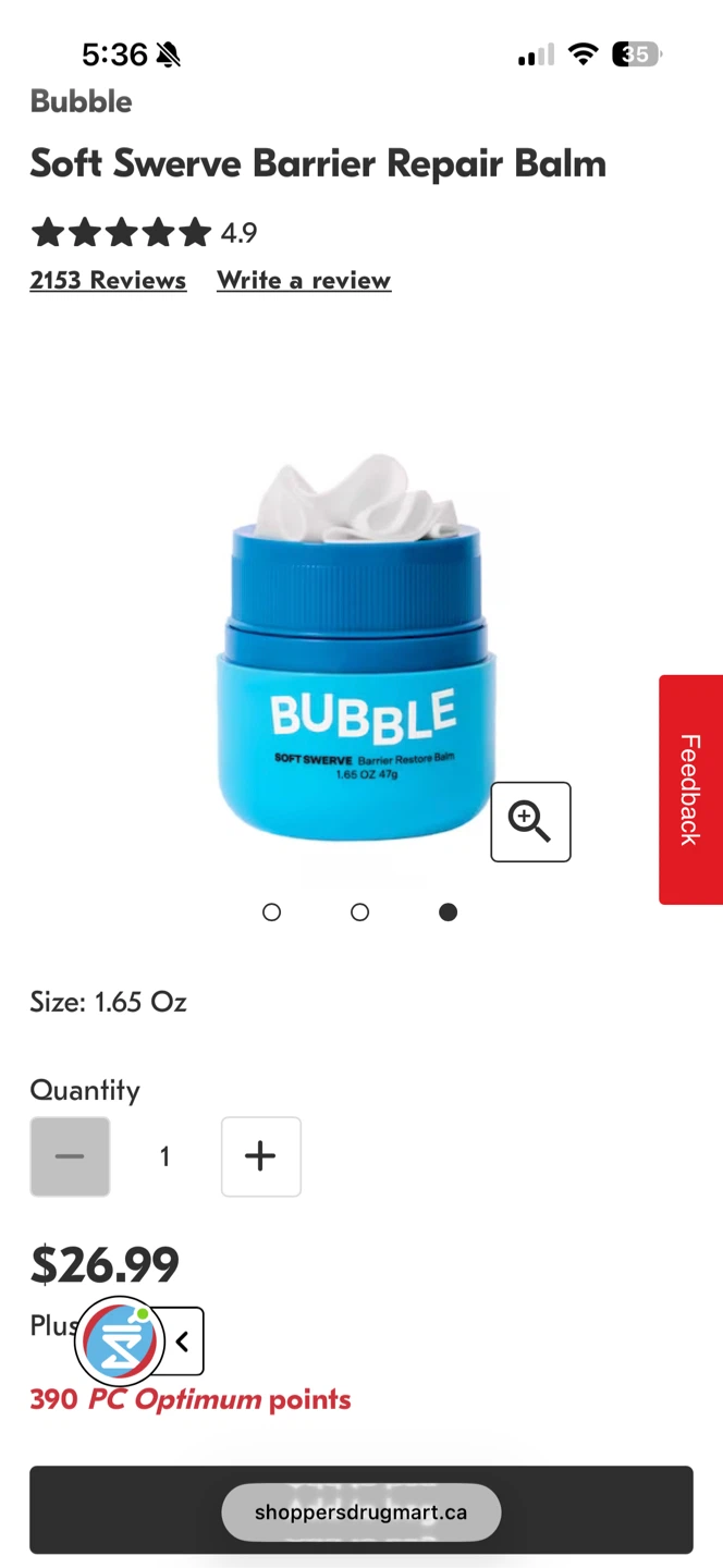 Bubble Soft Swerve Barrier Restore Balm 47g - photo 3