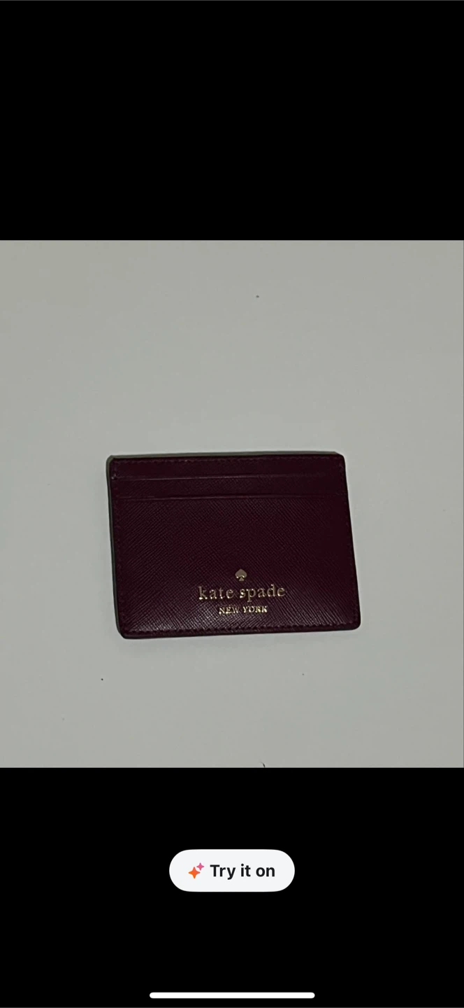 Kate Spade Madison Saffiano Leather Small Card Holder