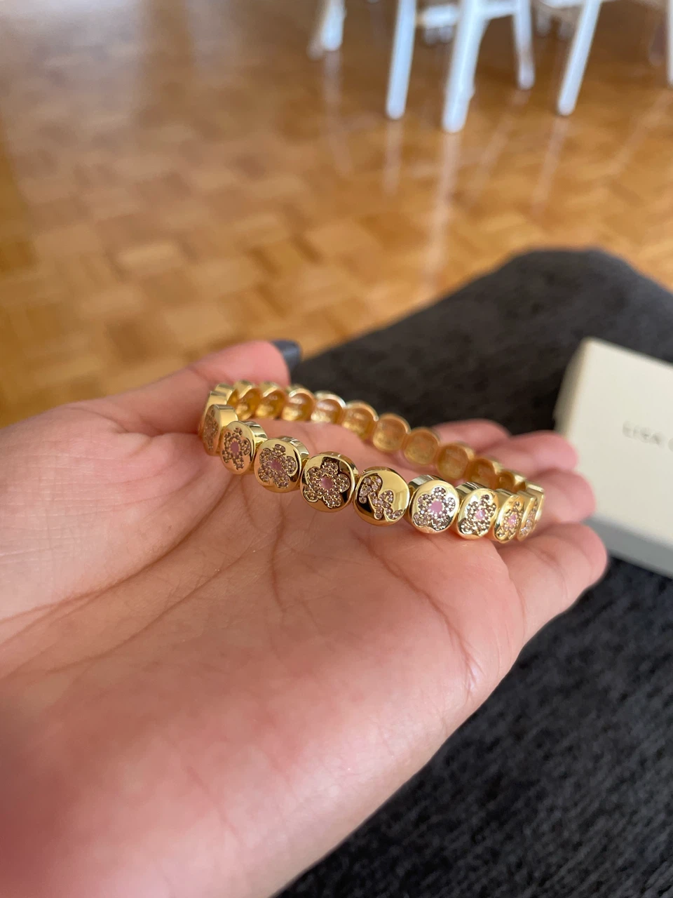 Lisa Gozlan Gold Flower Bracelet - photo 2