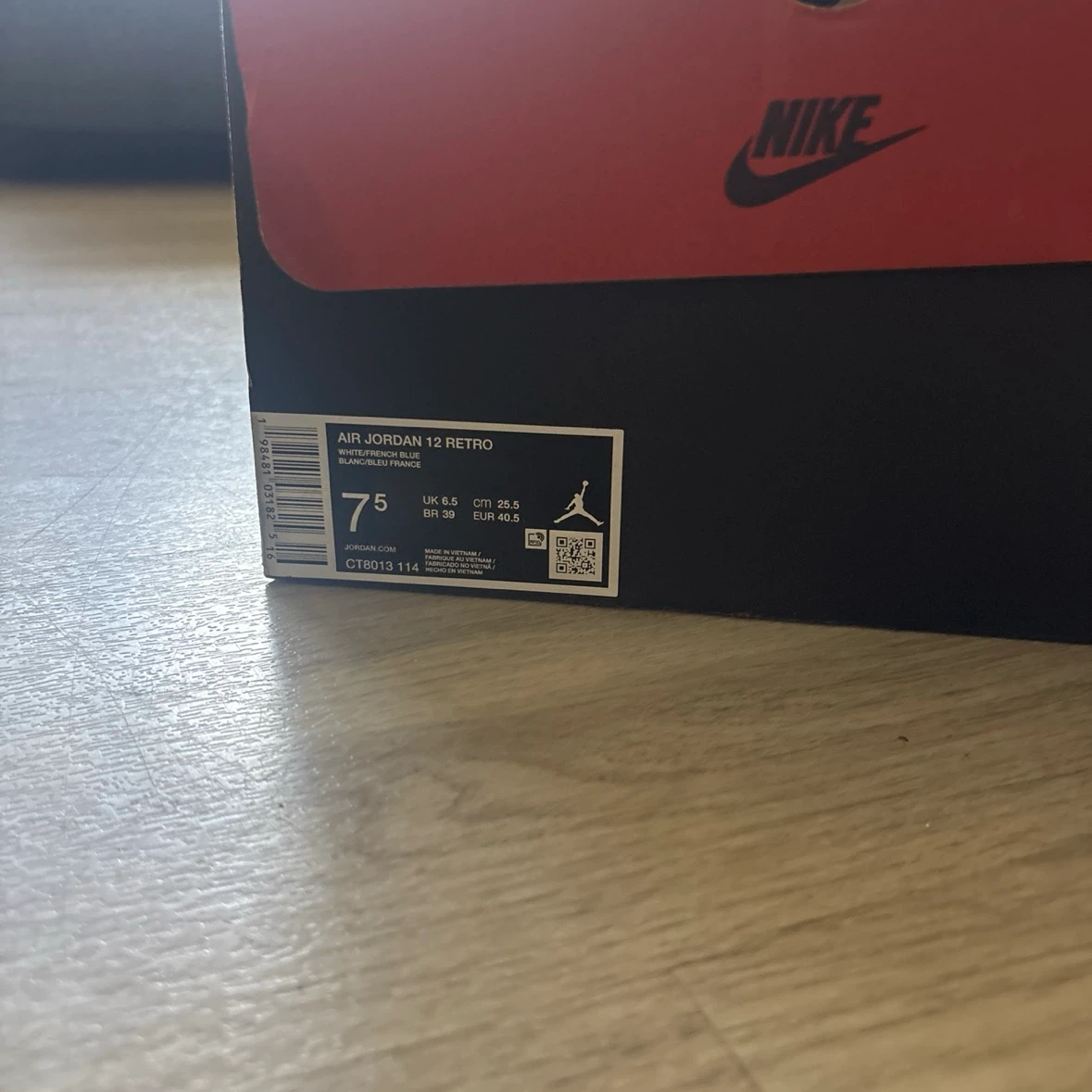 Air Jordan 12 Retro "French Blue" Men's Sneakers - photo 5