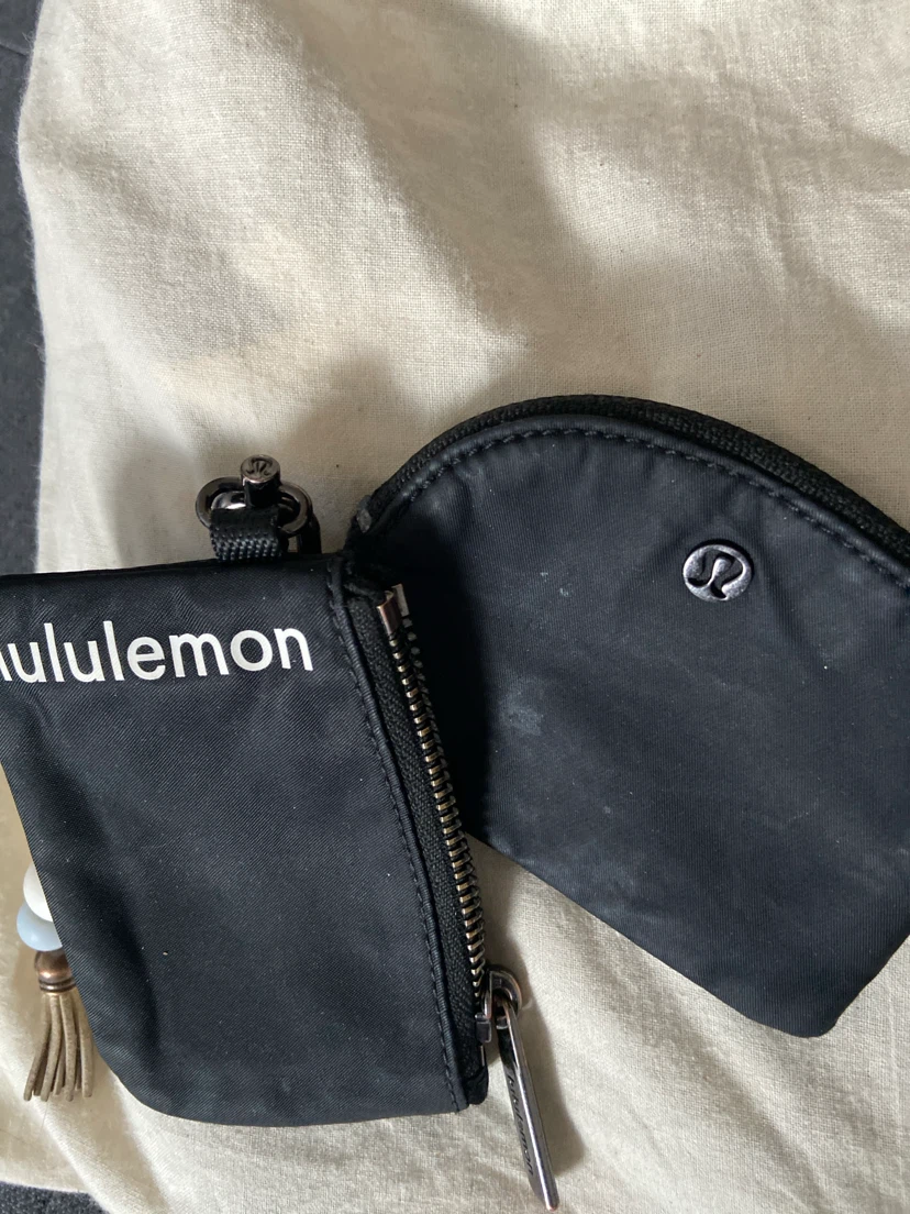 Lululemon Black Pouch Set