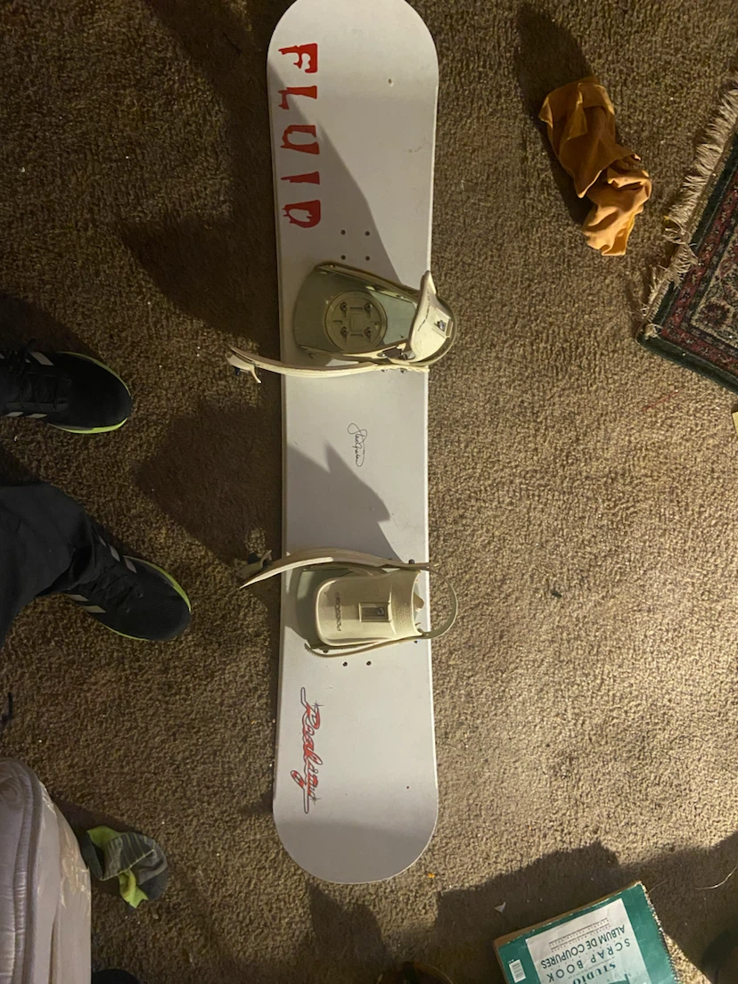 Fluid Snowboard with Bindings - photo 2