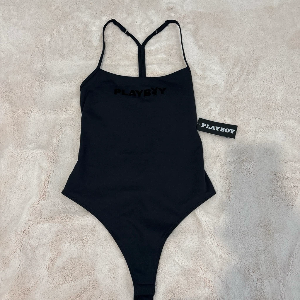 Playboy Black Bodysuit