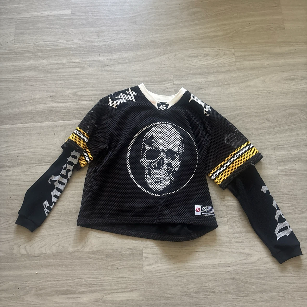 Godspeed Skull Mesh Jersey Shirt