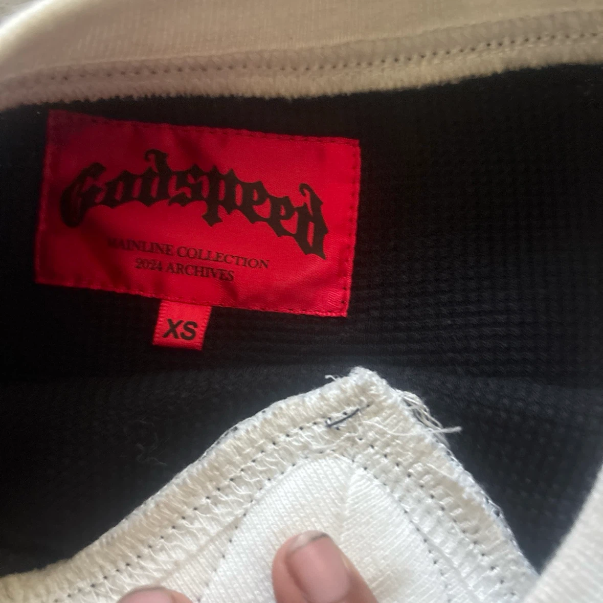 Godspeed Skull Mesh Jersey Shirt - photo 2
