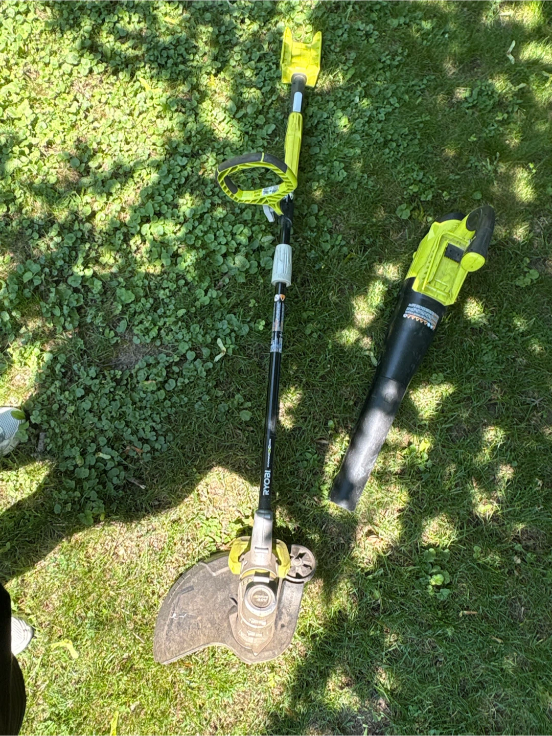 Ryobi Cordless String Trimmer and Blower Combo