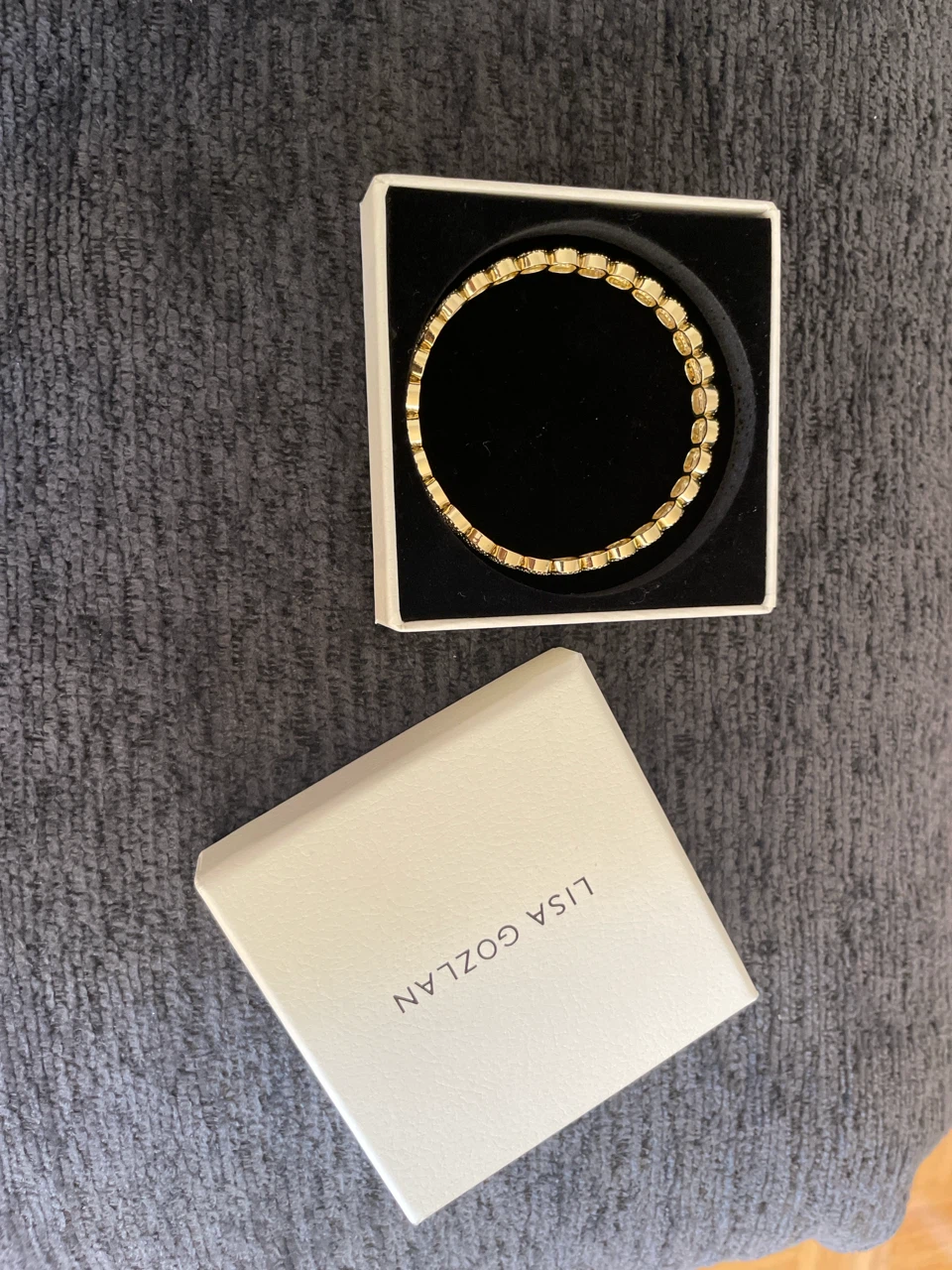 Lisa Gozlan Gold Tennis Bracelet - photo 3