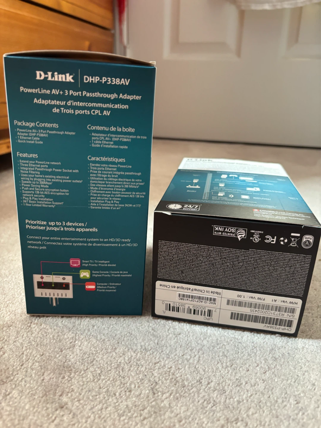 D-Link PowerLine Ethernet AV+ Kit (Includes two of them) - photo 3