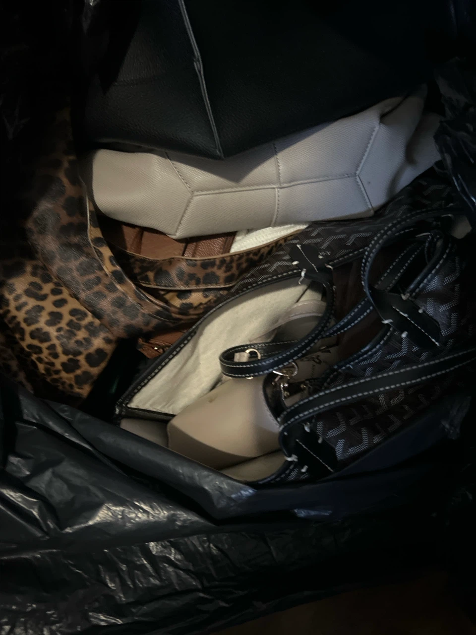 Clothing bags shoes