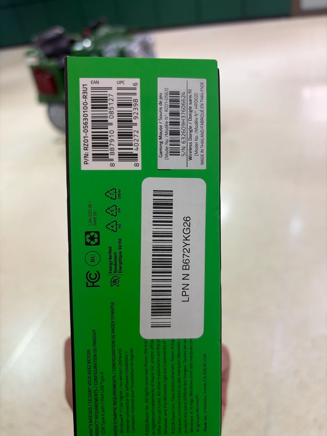 Razer Viper V4 Pro Wireless Gaming Mouse - photo 5
