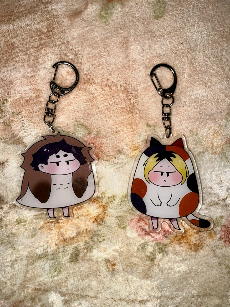 Haikyuu Character Keychains