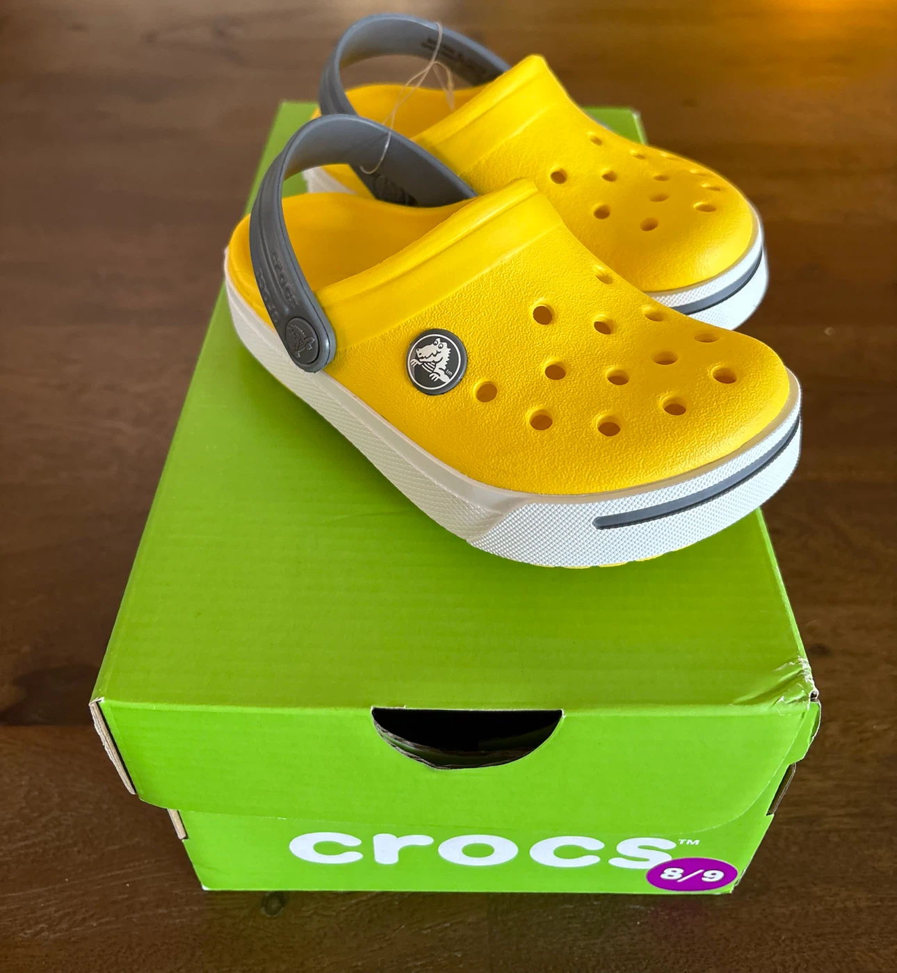 Crocs Yellow Clogs Size 8/9