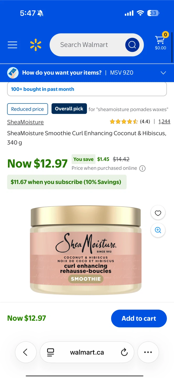 Shea Moisture Coconut & Hibiscus Curl Enhancing Smoothie 340g - photo 3