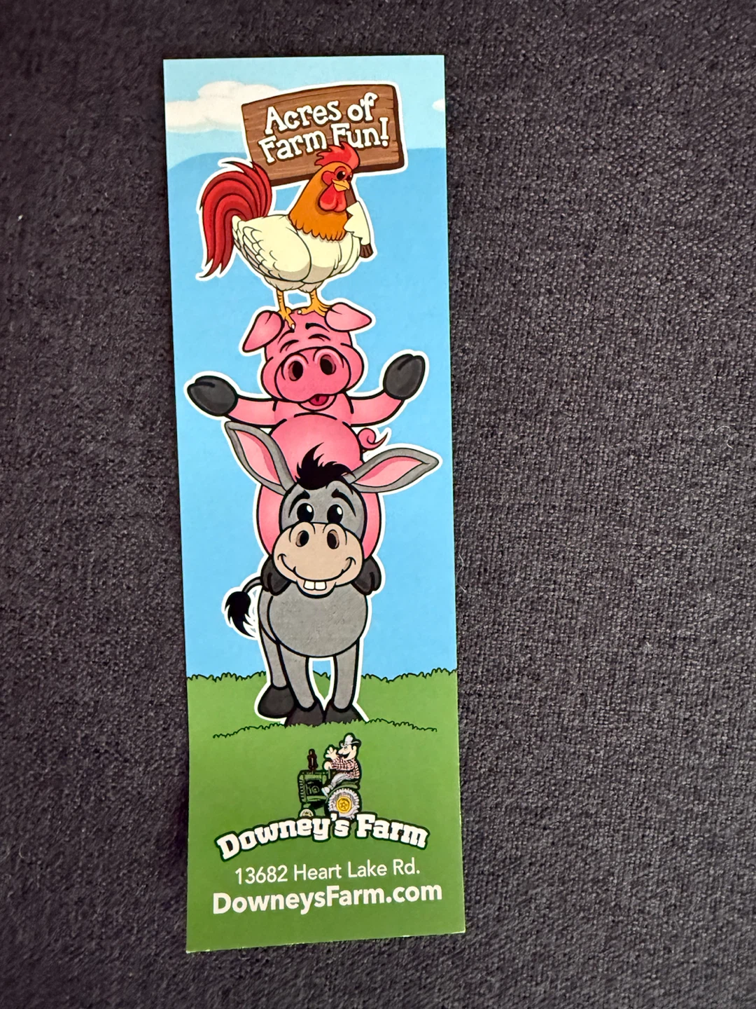 Downey's Farm One Child Admission Pass