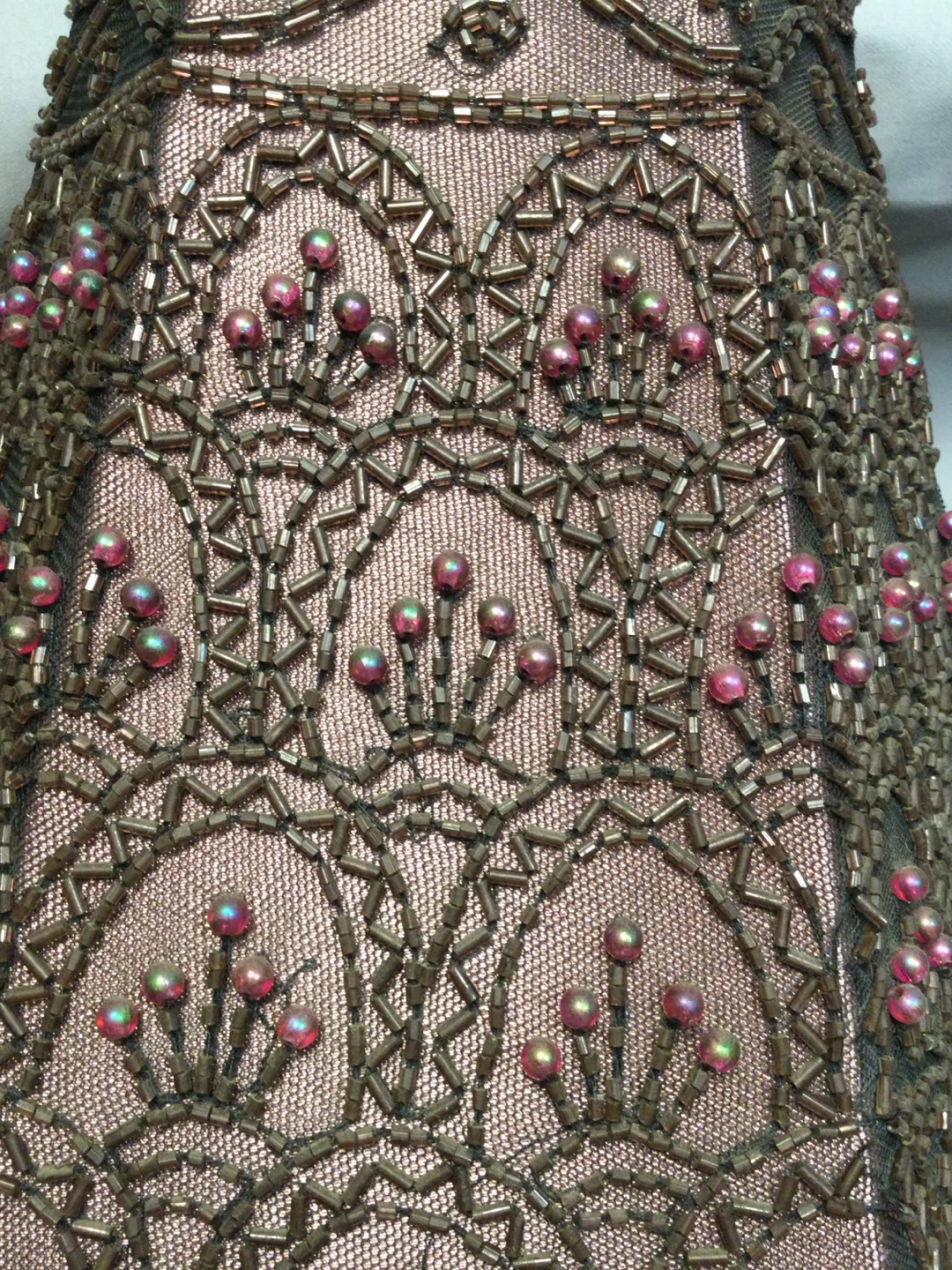 Elegant beaded vintage lampshade “Dale Tiffany” - photo 2