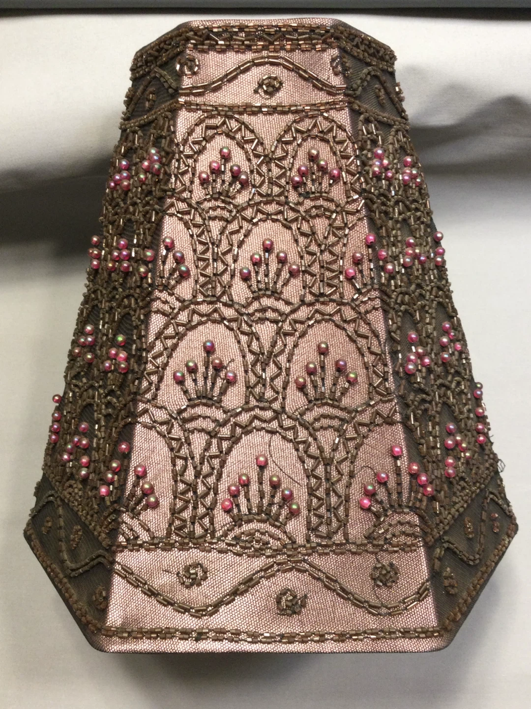 Elegant beaded vintage lampshade “Dale Tiffany” - photo 5