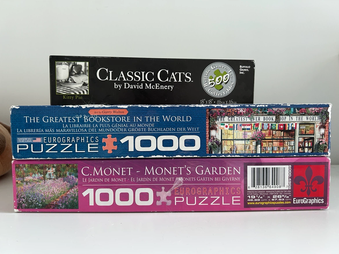 Puzzles - 500-1000 pieces