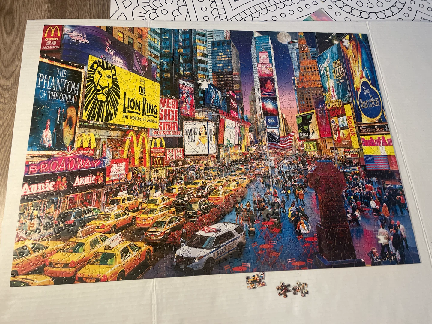 NYC 1000 Piece Jigsaw Puzzle - photo 3