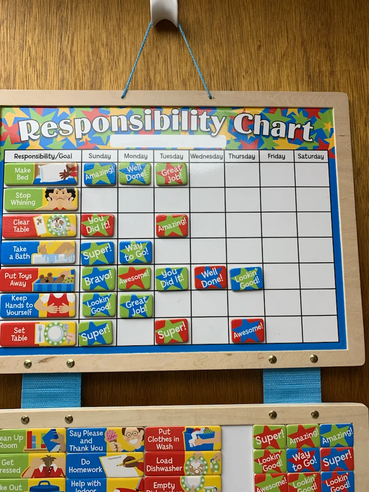 Melissa & Doug Magnetic Responsibility Chart - photo 4