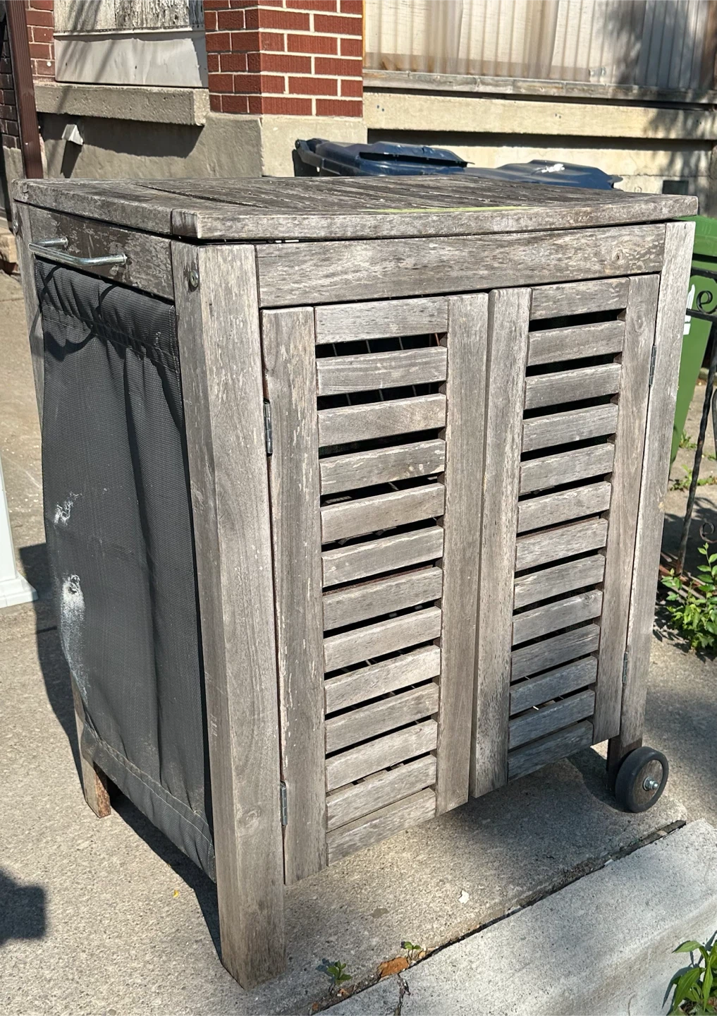 Ikea Äpplaro outdoor/patio/garden storage unit