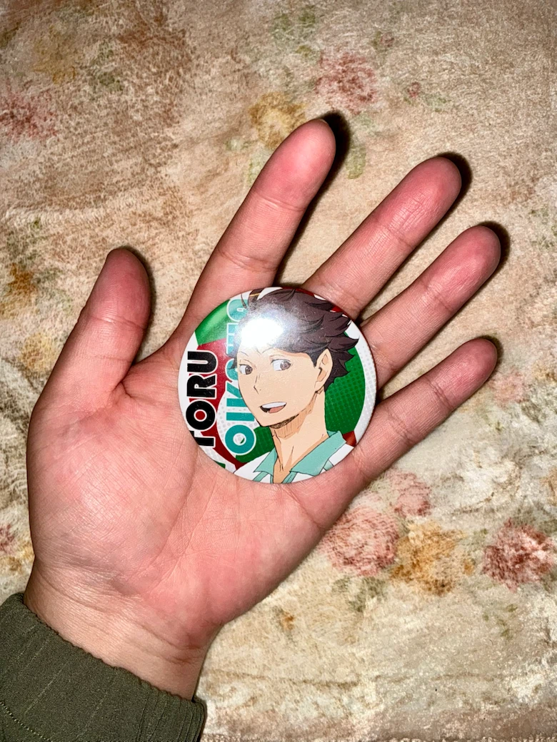 Haikyuu!! Oikawa Toru Button Pin - photo 3