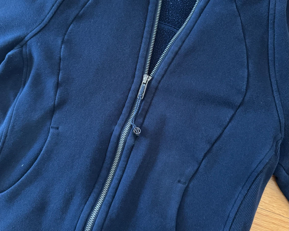 Lululemon Navy Blue zip up - photo 2