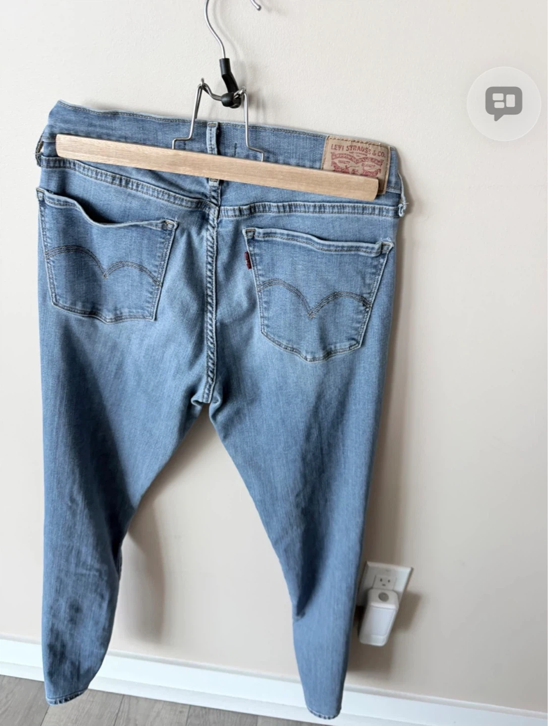 Levi's 710 Super Skinny Jeans Size 29 - photo 5