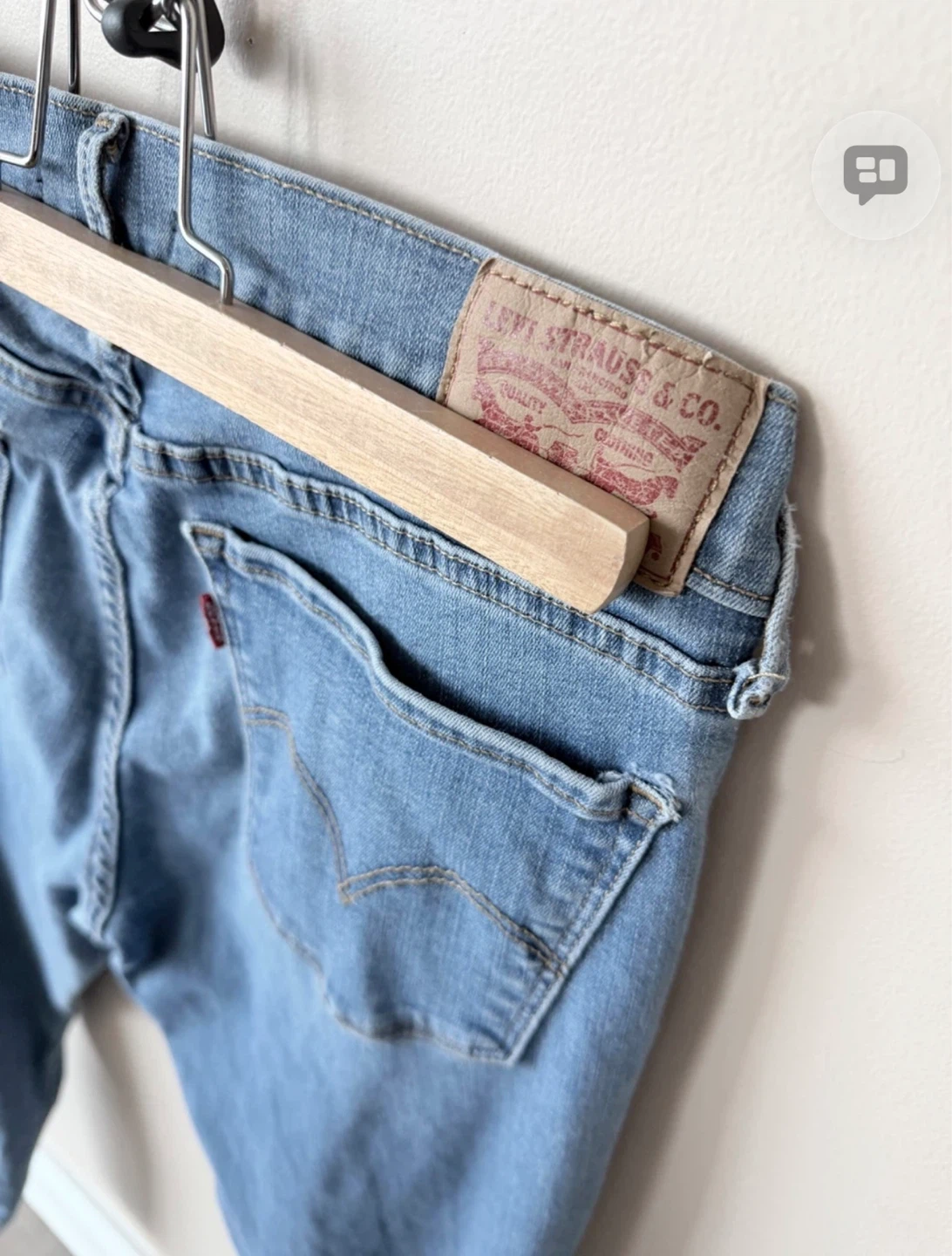 Levi's 710 Super Skinny Jeans Size 29 - photo 3
