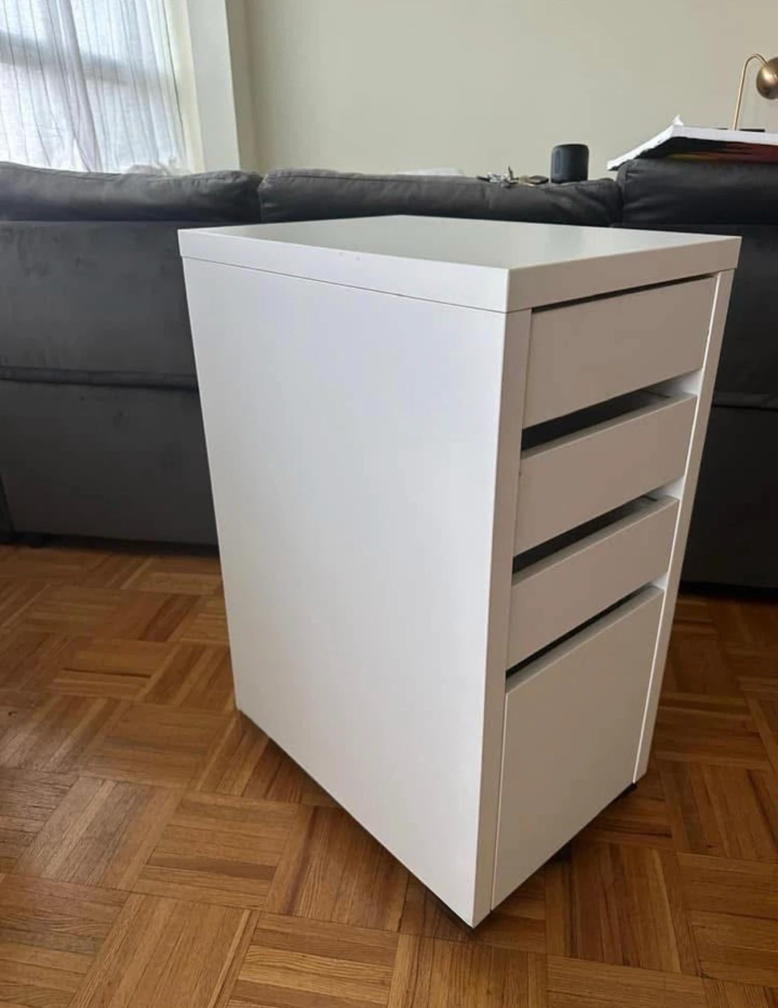 Cabinet drawer unit in white - photo 4