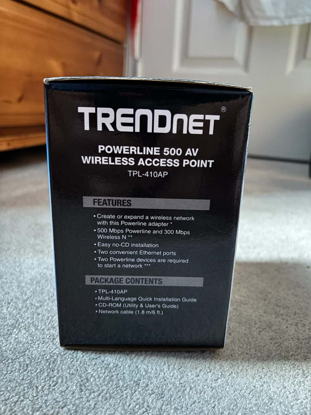 TRENDnet Powerline 500 AV Wireless Access Point and Ethernet - photo 4