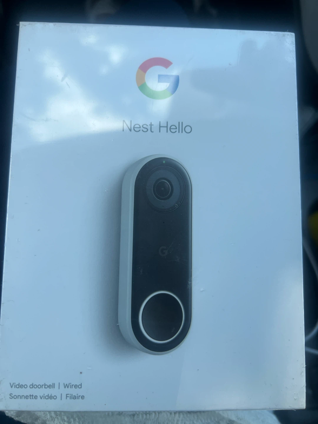 Google Nest Hello Wired Video Doorbell