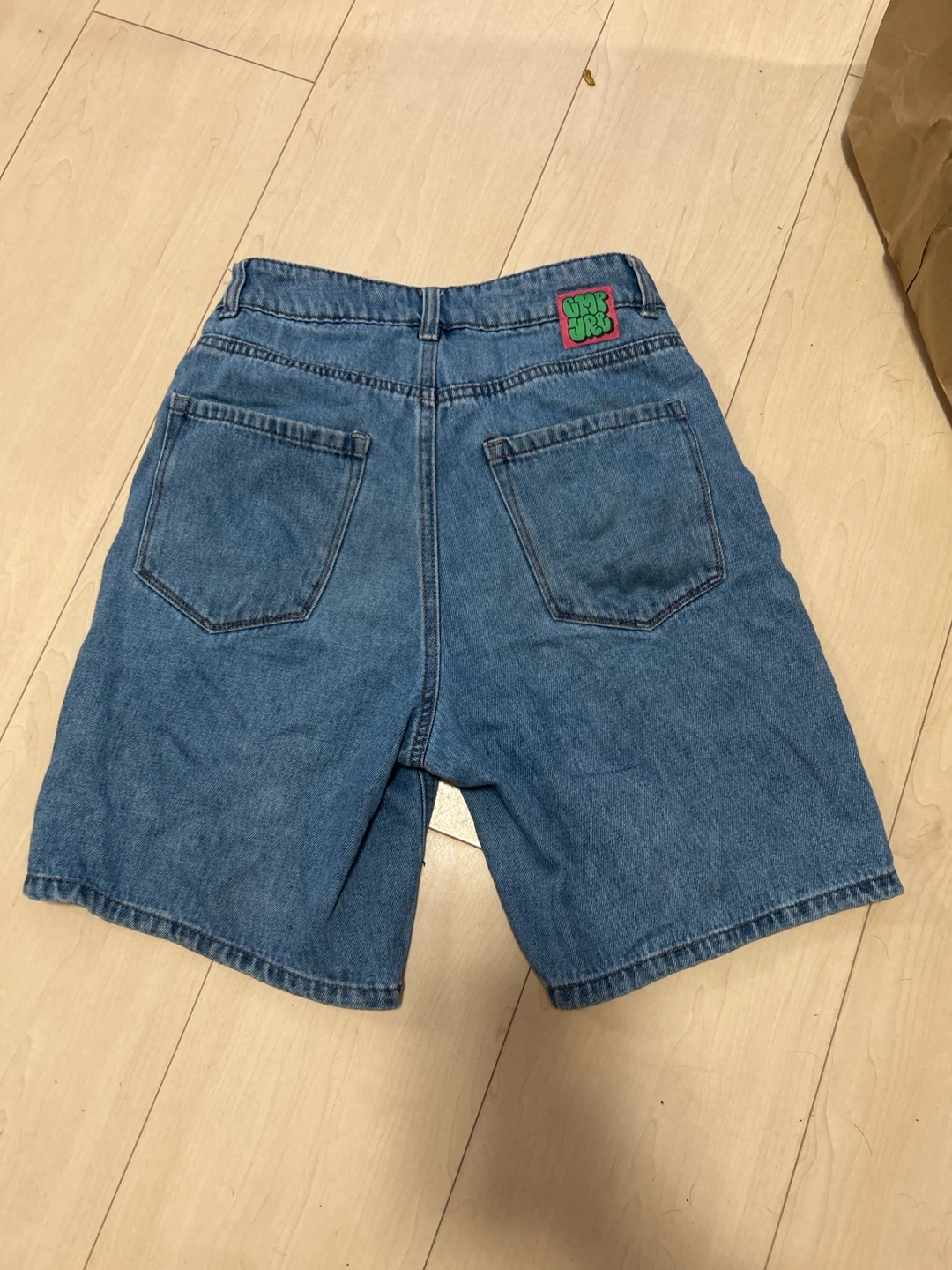 GIRLFRIEND COLLECTIVE EMPYRE Denim jorts Size 0 - photo 3