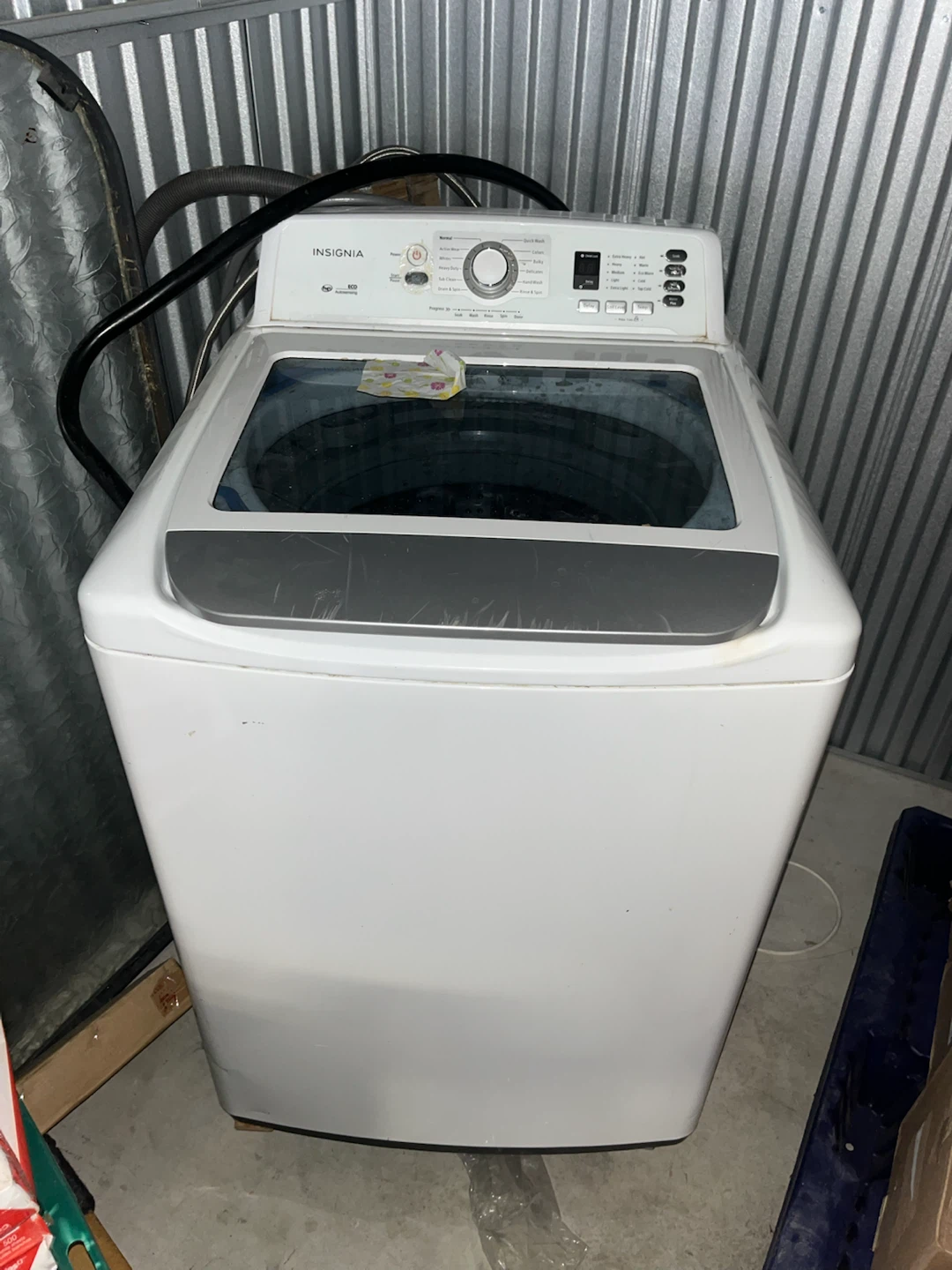Insignia White Top Load Washing Machine