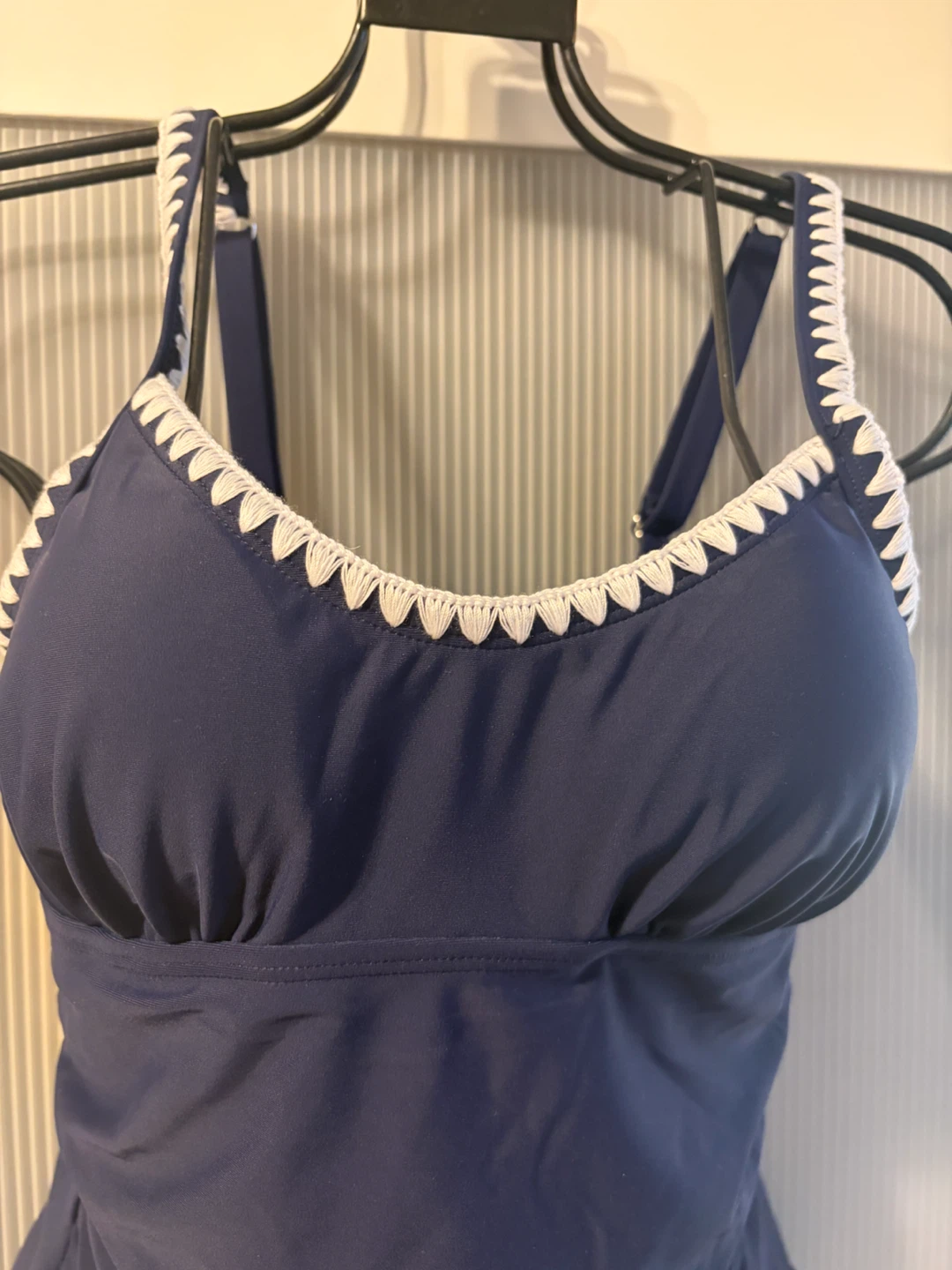 Navy Blue Tankini Swimsuit - photo 5