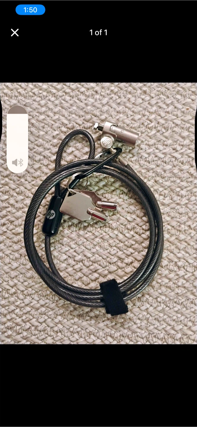 HP Laptop Lock and Keys