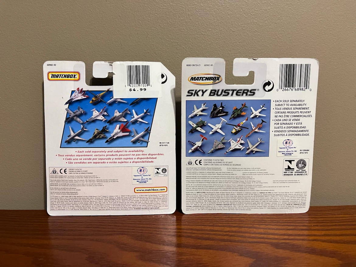 VINTAGE (1999-2000) MATCHBOX SKY BUSTERS DIECAST - photo 2